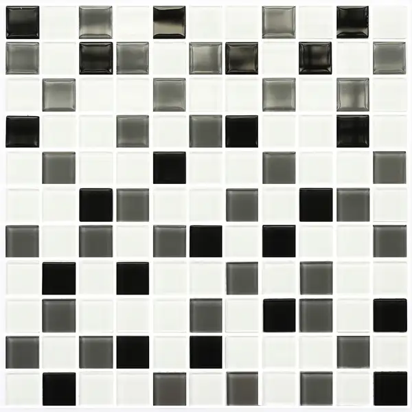 Мозаїка GM 4034 C3 Gray M-Gray W-White 300x300x4 Котто Кераміка (GM 425034)