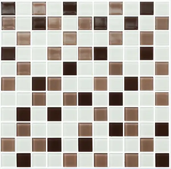 Мозаїка GM 4035 C3 Coffee M-Coffee W-White 300x300x4 Котто Кераміка (GM 425035)