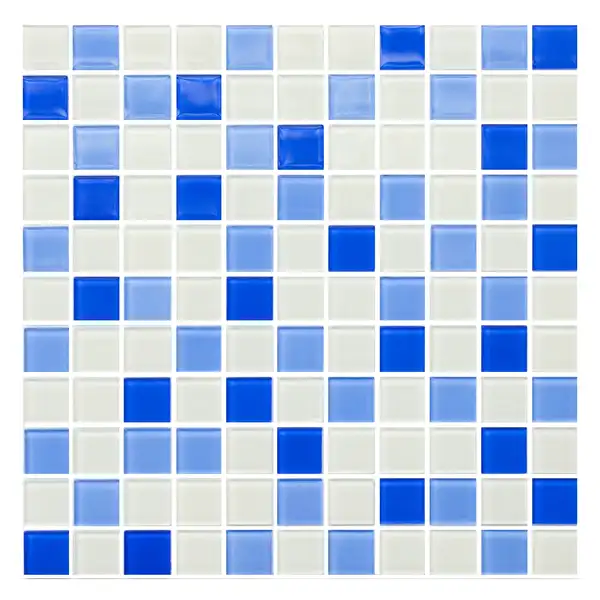 КОТТО КЕРАМІКА Мозаїка GM 4040 C3 cobalt m/cobalt w/white 30x30 Кераміка Лео , Україна (GM 425040)