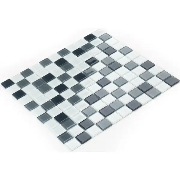 Мозаїка GM 4043 C3 Steel D-Steel M-White 300x300x4 Котто Кераміка (GM 425043)