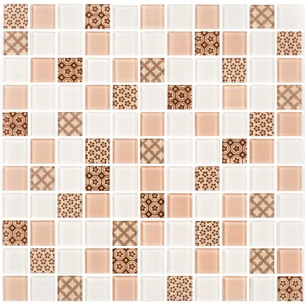 Мозаїка GM 4055 C3 Beige W-Beige M-Structure 300x300x4 Котто Кераміка (GM 425055)