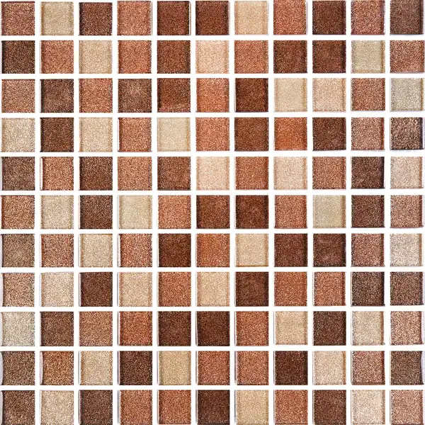 KOTTO Мозаїка GM 8007 C3 Brown Dark-Brown Gold-Brown Brocade 300x300x8 Котто Кераміка (GM 825007)