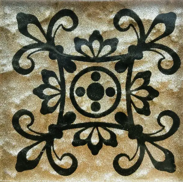 Вставка Tako GTР 73014 Venus Gold Brocade S1 73х73х8 Котто Кераміка (GTP 73014)