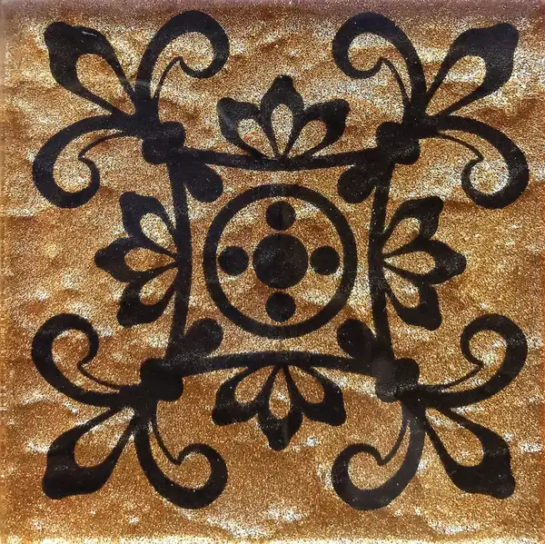 Вставка Tako GTР 73016 Venus Brown Brocade S1 73х73х8 Котто Кераміка (GTP 73016)