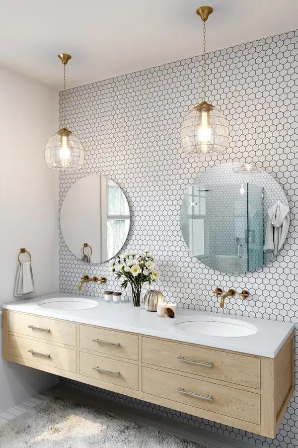 KOTTO Мозаїка H 6024 Hexagon White 295x295x9 Котто Кераміка