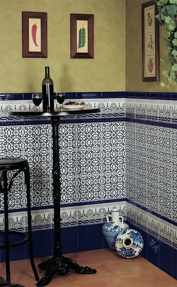 Фриз Moldura Cobalto 70x280 Mainzu (PT00779)