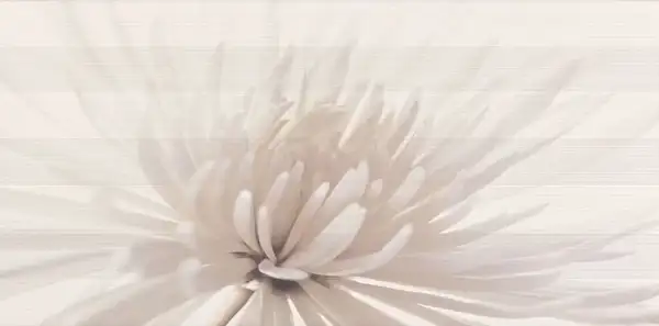 OPOCZNO Декор Avangarde White Flower 29,7x60 код 7414 Опочно (TDZZ1032142405)
