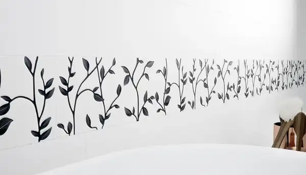 OPOCZNO Декор Winter Vine White Floral 29x89 код 8762 Опочно (TDZZ1223967941)