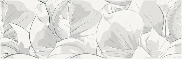 OPOCZNO Декор Flower Cemento White 24x74 код 2950 Опочно (TDZZ1225475115)