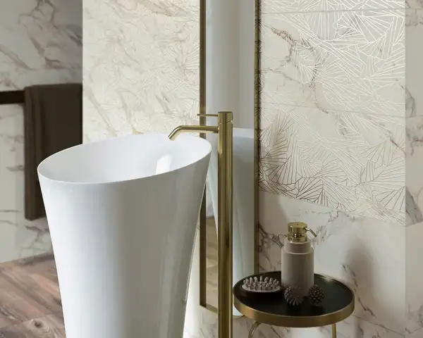 Декор Serene Bianco 25x75 код 9757 Ceramika Paradyz (I---250X750-1-SERE.BI)