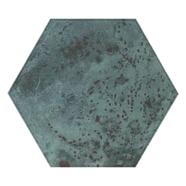 Декор Unique Lady Green Heksagon SZKL 17,1x19,8 код 1185 Ceramika Paradyz (IG--198X171-1-UNLA.GN)