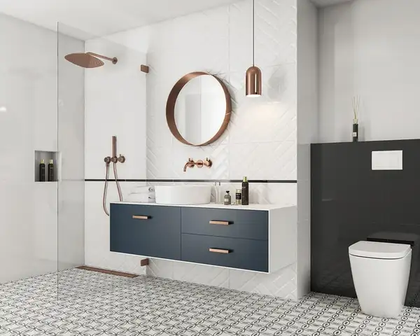 Фриз профільний Універсальний Метал MAT 2x119,8 код 1222 Ceramika Paradyz (L---020X1,2-1-UNIW.MEPR-M)