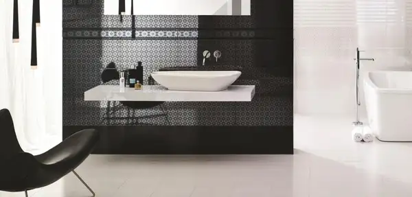 Фриз Універсальний Nero SZKL 3x40 код 3770 Ceramika Paradyz (LG--030X400-1-LISZ.NE---2)
