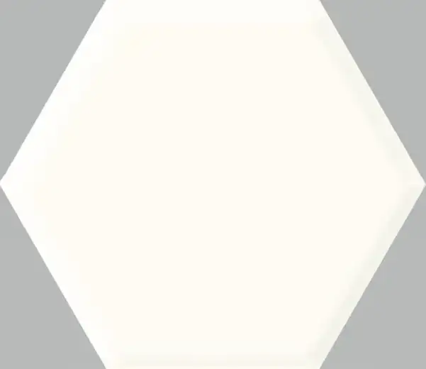 Декор Uniwersalny Heksagon White STR 171x198x9 Paradyz (SS--198X171-1-UNIW.WH)