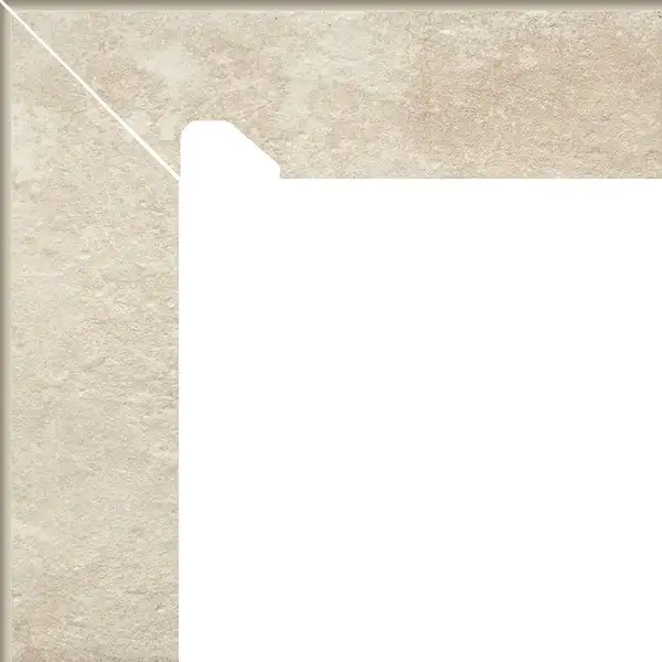 Цоколь Scandiano Beige Лівий 2 ел 8,1x30 код 5762 Ceramika Paradyz (Z---081X300-1-SCAN.BELE-C)