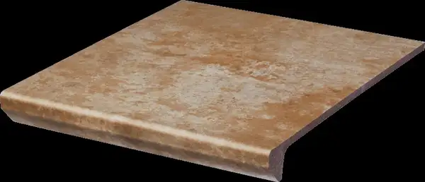 Сходинка з капіносом пряма Ilario Ochra 30x33 код 1237 Ceramika Paradyz (Z---300X330-1-ILAR.OCKP)