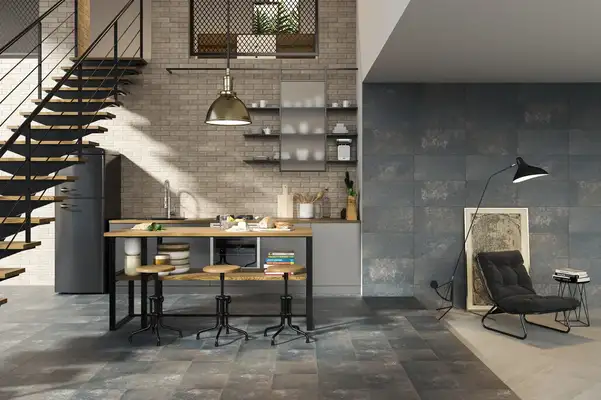 Сходинка з капіносом пряма Viano Antracite 30x33 код 1152 Ceramika Paradyz (Z---300X330-1-VIAN.ANKP)