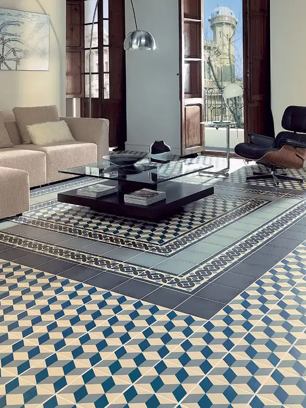 Декор 1900 Guell-2 200x200x8 Vives (1195)