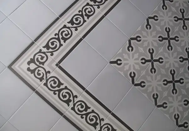 Декор 1900 Gibert-3 Gris 200x200x8 Vives (11M1)