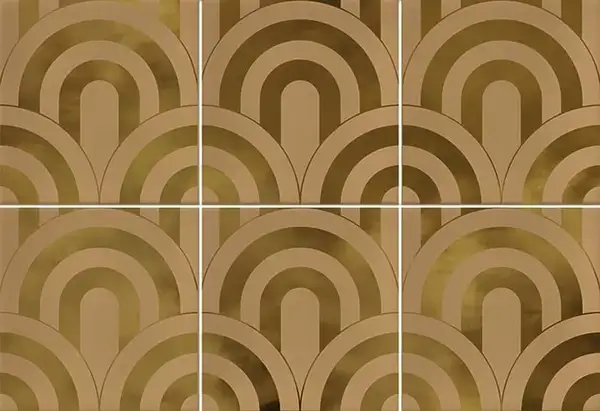 Декор Hanami Takada Caramelo Oro 230x335x9,1 Vives (35TG)