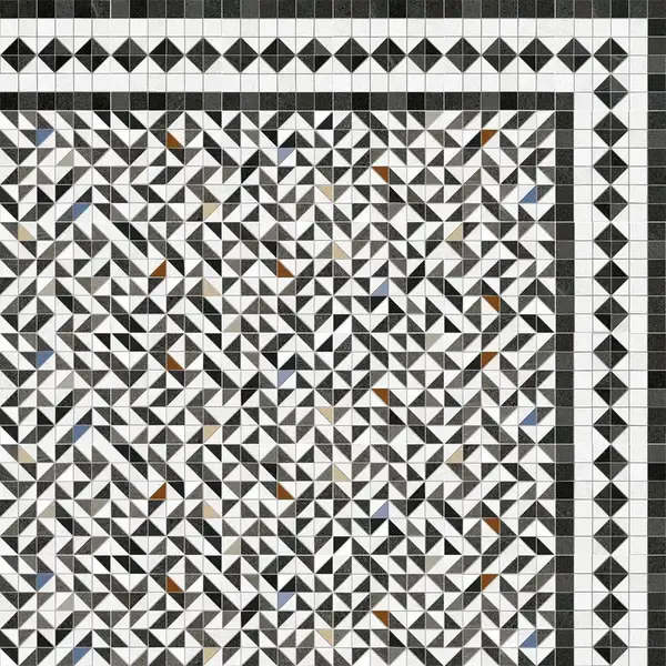 Декор Seine Iena-R 3 Grafito RECT 200x200x8 Vives (4FBA)