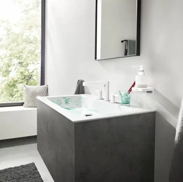Дозатор рідкого мила, підвісний Hansgrohe AddStoris, Matt White (41745700)