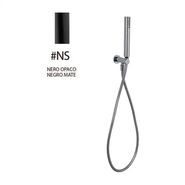 Fima Carlo Wellness Ручной душ, черный матовый (F2287-4NS)