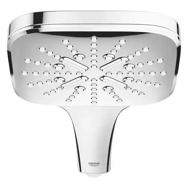 Душевой гарнитур Grohe Rainshower Smartactive 130 Cube (цвет - хром), 3 вида струи (26586000) фото 8 Aquada.com.ua