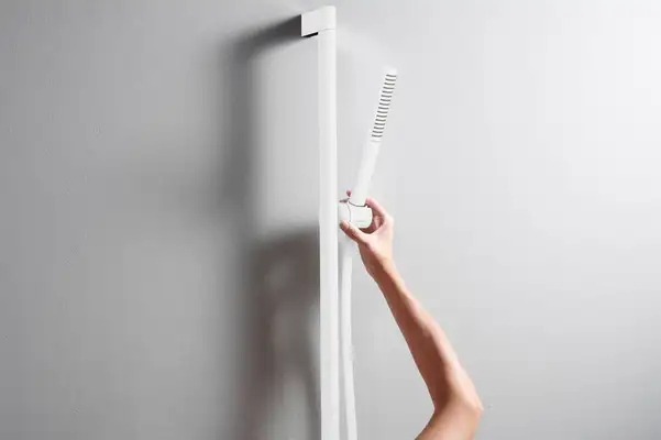 Душовий гарнітур Hansgrohe Pulsify S 100 1jet EcoSmart+ зі штангою 90 см (колір - білий матовий) 24383700