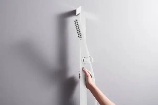Hansgrohe Pulsify E Штанга для душа, белый матовый (24404700)