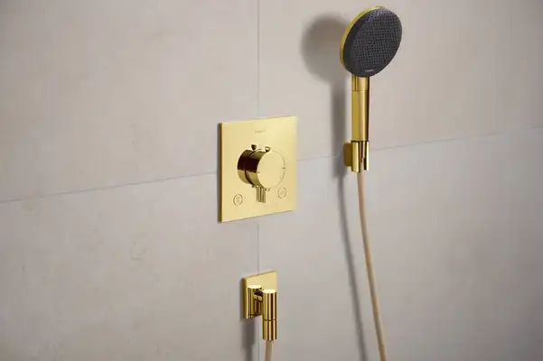Hansgrohe Raindance S 3Jet Душевой гарнитур, Gold (24611990)