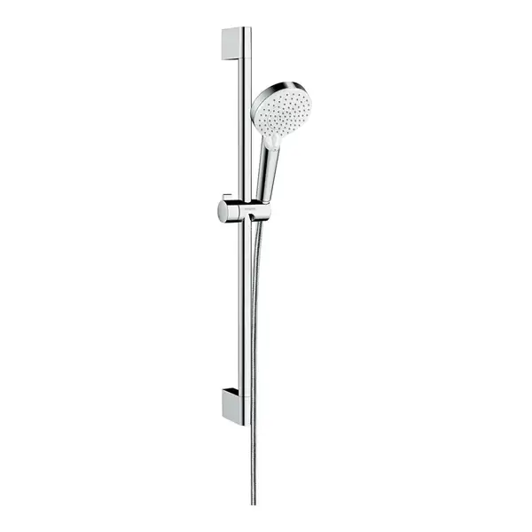 Hansgrohe Crometta Vario Green Душевой гарнитур, хром/белый (26555400)