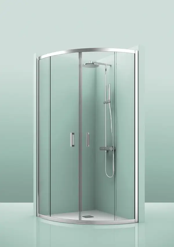 Душевая кабина Devit Eco 90 х 90 х h190 см (профиль - хром, стекло - прозрачное), без поддона ECO6090