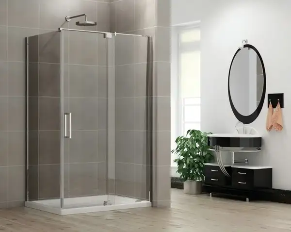KOER SR SC02 Душова кабіна, хром (KR5355)