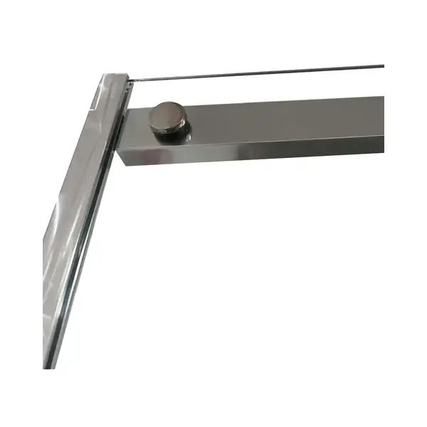 Душова кабіна без піддону Koer SR SC03-100x100x200-TR-01 прозоре скло Easy Clean 6мм, хром (KR5357)