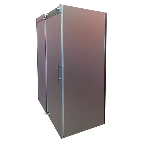 Koer SR SD01-120x200 Двері в нішу, графіт (KR5378)