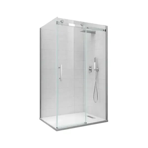 KOER SR SW01-90x200-TR-01 Боковая стенка, хром (KR5381)