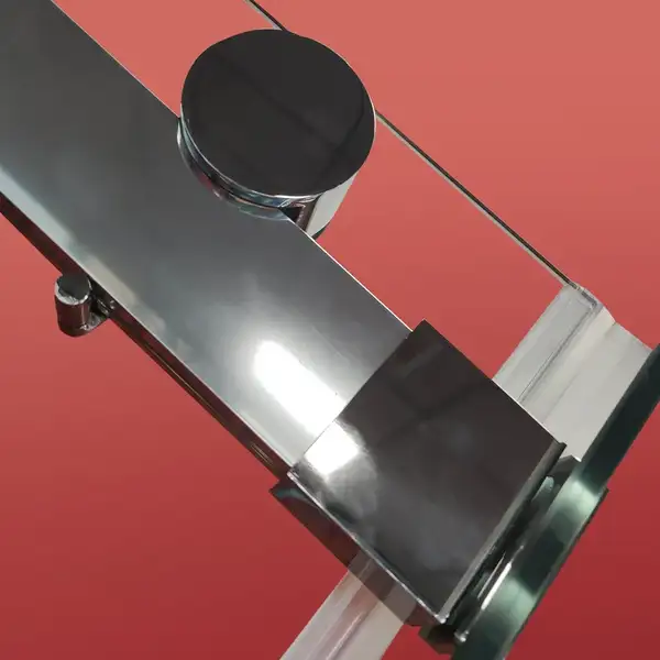 KOER SR SW01-90x200-TR-01 Боковая стенка, хром (KR5381)