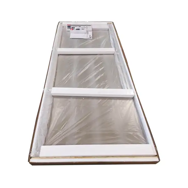 Koer SR SD02-140x200 Двері в нішу, прозоре скло, хром (KR5383)