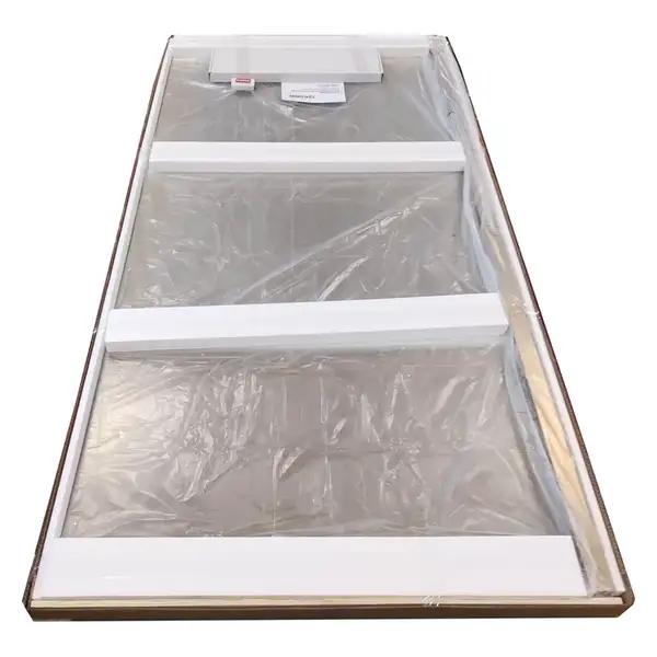 KOER SR SP02-100x200 Walk-In, прозоре скло, матове золото (KR5396)