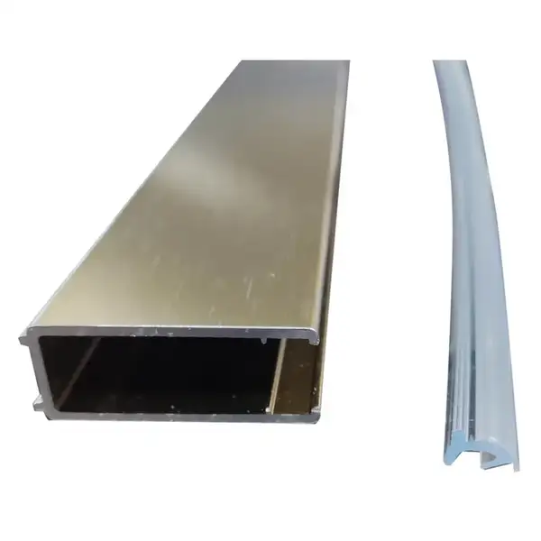 KOER SR SP02-100x200 Walk-In, прозоре скло, матове золото (KR5396)