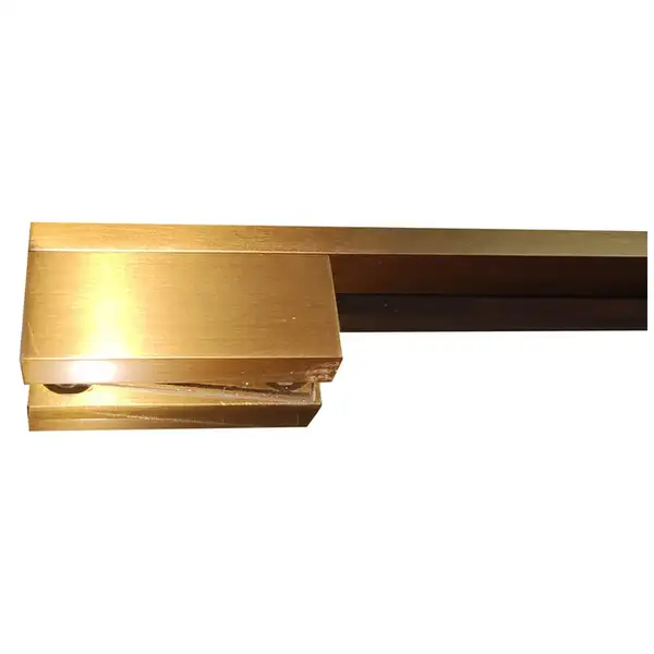 KOER SR SP02-100x200 Walk-In, прозоре скло, матове золото (KR5396)