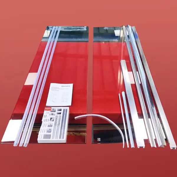KOER SR SD05 Дверь в душевую нишу, прозрачное стекло (KR5405)