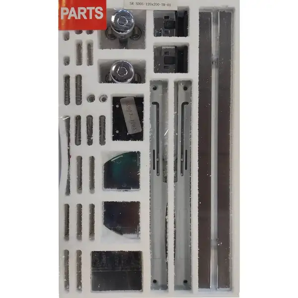 KOER SR SD05 Дверь в душевую нишу, прозрачное стекло (KR5405)