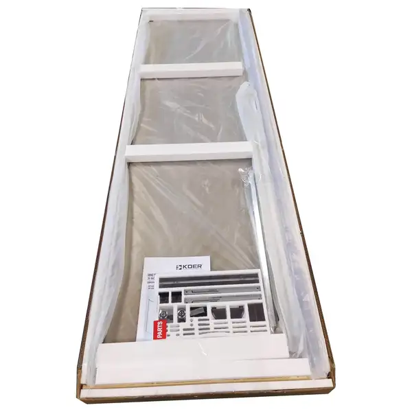 KOER SR SD05 Дверь в душевую нишу, прозрачное стекло (KR5405)