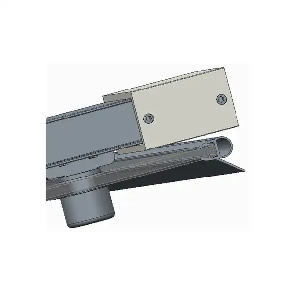 KOER SR SD05 Дверь в душевую нишу, прозрачное стекло (KR5405)