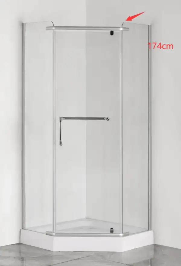 MIXXUS LINES SC01 Душевая кабина 90x90, прозрачное стекло, хром (MI6915)