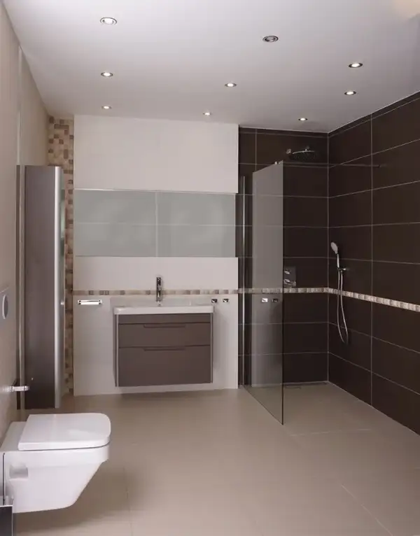 душовий куточок Omnires Marina Walk In 80xсм безпечне скло, чорний (DNR80XBLTR)