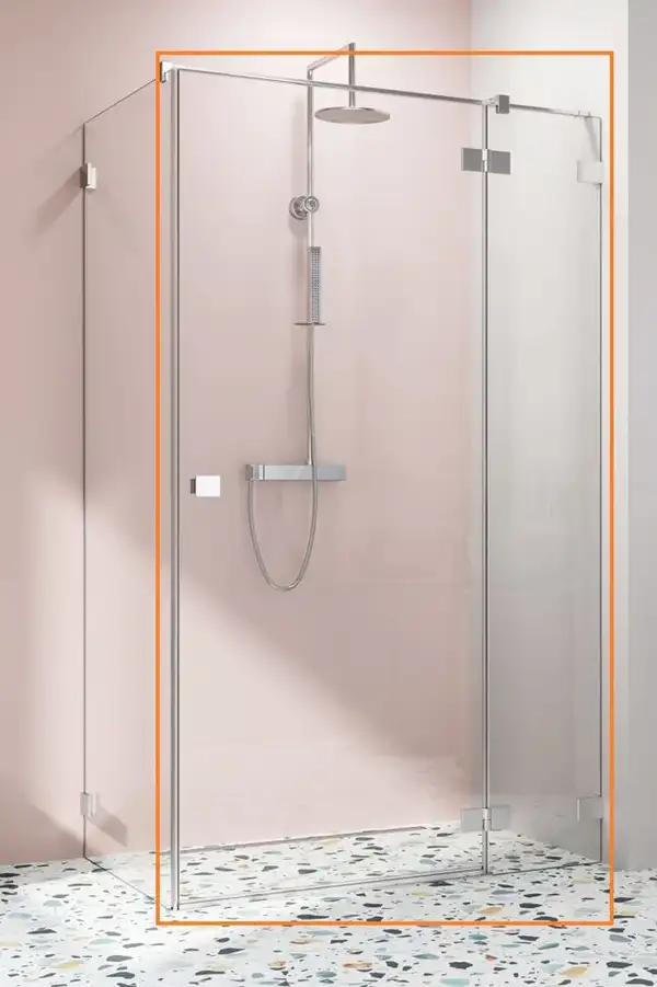 Radaway Essenza Pro KDJ 90 Душові двері, хром/прозоре (10097090-01-01R)