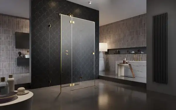 Душові двері Essenza Pro Gold KDJ+S 90 ліві, RADAWAY (10097390-09-01L)